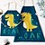 billige New Arrivals-Alle Aktiv Familiestil Dinosaur Familiefest Trykt mønster Tegneserie / Dyr Forkle Polyester Blå Unge størrelse / Voksne størrelse