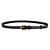 abordables Belts-Mujer Cinturón Cuero Sintético Negro Marrón Cinturón de Cintura Uso Diario Color puro / Primavera / Otoño