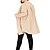 cheap Plus Size Outerwear-Women&#039;s Plus Size Coat Plain Work Turndown Long Sleeve Fall &amp; Winter Long Blue Coffee XL XXL 3XL 4XL 5XL / Slim