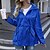 cheap Jackets-Women&#039;s Waterproof Hiking Jacket Rain Jacket Outdoor Thermal Warm Waterproof Windproof Breathable Poncho Coat Top Fishing Climbing Camping / Hiking / Caving Sapphire Navy Water Blue Black Gray