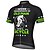 cheap Cycling Clothing-21Grams Men&#039;s Short Sleeve Cycling Jersey Bike Jersey Top with 3 Rear Pockets Breathable Quick Dry Moisture Wicking Mountain Bike MTB Road Bike Cycling Black Green Blue Spandex Polyester Graphic Old