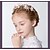 preiswerte Kinder Kopfbedeckungen-1 Stück Kinder / Kleinkind Mädchen Kranz Kopf Blume schöne handgemachte Kinder Haarschmuck Foto Kopfschmuck Hochzeit Mori Mädchen koreanische Blumenmädchen Accessoires
