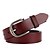 cheap Belts-Women&#039;s Waist Belt Black White Street Dress Work Belt Solid Color / Brown / Winter / Spring / Summer