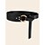 cheap Belts-Women&#039;s Wide Belt Black Dailywear Holiday Date Dress Belt Pure Color / Fall / Winter / Spring / Summer / Alloy