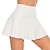 cheap Golf-Women&#039;s Tennis Skirts Golf Skirts MERLOT Black White Skirt Golf Attire Clothes Outfits Wear Apparel