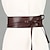 abordables Belts-Mujer Cinturón Ancho Fiesta Boda Calle Uso Diario Negro Rojo Cinturón Color puro / Básico / Azul / Otoño / Invierno / Primavera