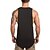 abordables Running &amp; Jogging Clothing-Hombre Camiseta sin mangas Running Top de ejercicio Sin Mangas Chalecos Verano Algodón Transpirable Secado rápido Yoga Aptitud física Corriendo Ropa de deporte Ropa de Deporte Negro Blanco Verde