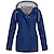 cheap Jackets-Women&#039;s Waterproof Hiking Raincoat with Full Zipper