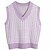 cheap Sweaters-Women&#039;s Vest Abstract Embroidery Knitted Sleeveless Sweater Cardigans Fall Spring V Neck Purple Blushing Pink Dusty Rose