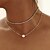 cheap Necklaces-1pc Necklace Layered Necklace Women&#039;s Gift Prom Birthday Party Imitation Diamond Alloy