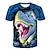 cheap Boys&#039; Tees &amp; Blouses-Boys&#039; Dinosaur Print Short Sleeve T Shirt 4-12 Years
