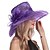 cheap Hats-Women&#039;s Chic &amp; Modern Party Wedding Street Party Hat Pure Color Floral Yellow Red Hat Portable Sun Protection Breathable / Blue / Purple / Fall / Winter / Spring