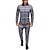 cheap Running &amp; Jogging Clothing-men&#039;s activewear sets - winter long sleeve classic plaid tracksuit - full-zip sweatshirt jacket with pants for mens - stylish sportswear for men gym - xmas gifts for men