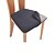 preiswerte Schonbezüge-Esszimmerstuhl-Sitzbezug Stretch-Stuhlbezug weich einfarbig einfarbig strapazierfähiger waschbarer Möbelschutz für Esszimmerpartys