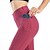 cheap Yoga Leggings-Women&#039;s Yoga Pants Tummy Control Butt Lift Breathable with Phone Pocket Jacquard Yoga Fitness Gym Workout High Waist Tights Leggings Bottoms Rust Red White Black Winter Sports Activewear High