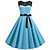 baratos Fantasias &amp; Cosplay-Retro Vintage Hepburn Vestido Coquetel Vestido antigo Vestidos Vestido Flare Audrey Hepburn Mulheres Adulto Jacquard Cosplay Ocasiões Especiais Linha A Normal Carnaval Casual Social Vestido Todas as