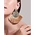 preiswerte Modische Ohrringe-Damen Mädchen Ohrring Ohrringe baumeln Klassisch Engel Süß Ohrringe Schmuck Braun Für Verabredung Urlaub Festival 1 Stück