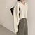 cheap Sweaters-Women&#039;s Sweater Solid Color Long Sleeve Sweater Cardigans V Neck Gray White