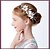 billige Barn Hodeplagg-barn / småbarn jente prinsesse kjole tilbehør krone blomsterjente bryllupskjole hår tilbehør sideklipp krans jenter bursdag ytelse hodeplagg