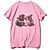 baratos Cosplay Para o Dia a Dia-Inspirado por Totoro Fantasias Combinação Poliéster / Algodão Anime Desenho Harajuku Arte Gráfica Kawaii Imprimir Camiseta Para Homens / Mulheres