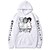cheap Everyday Cosplay Anime Hoodies &amp; T-Shirts-Inspired by The Promised Neverland Cosplay Polyster Anime Cartoon Harajuku Graphic Kawaii Print Hoodie For Men&#039;s / Women&#039;s