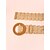 abordables Belts-Sur les Hanches Soirée Plein Air Quotidien Ceinture Femme Couleur monochrome Kaki / basique / L&#039;autume / L&#039;hiver / Printemps / Eté