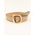 abordables Belts-Mujer Cinturón de Cintura Blanco Fiesta Calle Uso Diario Casual Cinturón Color puro / Trabajo / Básico / Otoño / Invierno / Primavera