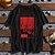 baratos Cosplay Para o Dia a Dia-Inspirado por Akira Fantasias Combinação Poliéster / Algodão Anime Desenho Harajuku Arte Gráfica Kawaii Imprimir Camiseta Para Homens / Mulheres