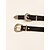 abordables Belts-Mujer Cinturón Slim Uso Diario Casual Diario Deportes Negro Cinturón Color puro / Otoño / Invierno / Primavera / Verano / Festivos