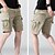 cheap Hiking Trousers &amp; Shorts-Men&#039;s Standard Fit Cargo Hiking Shorts in Cotton