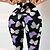 cheap Graphic Chic-Women&#039;s Yoga Pants Tummy Control Butt Lift Quick Dry Scrunch Butt Tie Back Yoga Fitness Gym Workout High Waist Tie Dye Tights Leggings Bottoms #5 #7 Dark Black Winter Sports Activewear Slim Stretchy