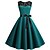 cheap Cosplay &amp; Costumes-Retro Vintage Hepburn Cocktail Dress Vintage Dress Dress Flare Dress Audrey Hepburn Women&#039;s Adults&#039; Jacquard Cosplay Costume A-Line Normal Carnival Casual Dress Dress All Seasons