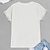 cheap Plus Size Tops-Women&#039;s Plus Size Tops T shirt Graphic Butterfly Print Short Sleeve Crewneck Basic White Big Size XL XXL 3XL 4XL 5XL