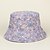 cheap Hats-Women&#039;s Bucket Hat Print Street Dailywear Sports Outdoor Rose Blue Floral / Botanical Florals Hat / Cotton / Athleisure / Quick Dry / UV Protection / Sun Hat