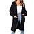 cheap Sweaters-Women&#039;s Cardigan Solid Color Pocket Knitted Basic Casual Long Sleeve Regular Fit Sweater Cardigans Fall Winter Open Front Green Black Dark Gray