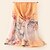 abordables Scarves &amp; Bandanas-Mujer Bufandas de gasa Festivos Rosado Bufanda Floral / Gasa / Otoño / Invierno / Primavera / Multicolor