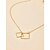 cheap Necklaces-1pc Pendant Necklace Necklace Women&#039;s Party Evening Gift Formal Monogram Alloy Friends