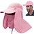 cheap Hiking Clothing Accessories-UPF50+ Fishing Cap with Removable Neck Flap