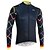 cheap Cycling Clothing-Men&#039;s Cycling Jersey Long Sleeve - Summer White Royal Blue Funny Bike Mountain Bike MTB Road Bike Cycling Top Quick Dry Lightweight Back Pocket Sports Clothing Apparel / Triathlon / Breathable