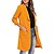 cheap Women&#039;s Coats &amp; Jackets-Women&#039;s Blazer Casual Jacket Spring Fall Work Daily Long Coat Breathable Lightweight Regular Fit Sporty Casual Jacket 3/4 Length Sleeve Solid Color Black White Yellow