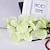cheap Bath Fixtures-5pcs Real-touch Artificial Flowers Orchids Home Decor Wedding Party Gift 14*78cm