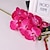 abordables Accesorios de Baño-5 piezas de flores artificiales de tacto real orquídeas decoración del hogar regalo de banquete de boda 14 * 78 cm