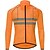 cheap Cycling Clothing-WOSAWE Men&#039;s Women&#039;s Winter Cycling Jersey Cycling Jacket Bike Mountain Bike MTB Jacket Tracksuit Windbreaker Sports Stripes Navy Black High Visibility Windproof Breathable Clothing Apparel Regular