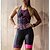 cheap Cycling Clothing-Women&#039;s Sleeveless Triathlon Tri Suit Mountain Bike MTB Road Bike Cycling White Black Rosy Pink Bike Polyester Breathable Quick Dry Sweat wicking Sports Lines / Waves Clothing Apparel / Stretchy