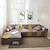 billige Hjem &amp; Hage-blomsterfarge støvtett stretchovertrekk stretch sofadeksel supermykt stoff sofadeksel (du får 1 putetrekk som gratis gave)