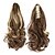 billige Hårstykker-12 tommer kort krøllet hestehale forlængelsesclips på hårstykke med kæbe/klo syntetisk fluffy hestehale i ét stykke