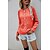 cheap Cardigans-Women&#039;s Cardigan Sweater Solid Color Pure Color Hollow Hot Casual Modern Long Sleeve Sweater Cardigans Fall Spring Open Front Blue Blushing Pink Orange