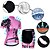 abordables Ropa de ciclismo-21Grams Mujer Manga Corta Maillot de Ciclismo con Culotte MTB Bicicleta Montaña Ciclismo Carretera Verde Amarillo Naranja Graphic Equipo Bicicleta Transpirable Resistente a los UV Secado rápido