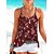 cheap Tank Tops-Women&#039;s Tank Top Camisole Vest Graphic Floral Black Wine Gray Print Sleeveless Daily Beach Streetwear Hawaiian Basic V Neck Regular Fit