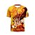 cheap Everyday Cosplay Anime Hoodies &amp; T-Shirts-Inspired by Fairy Tail Cosplay 100% Polyester Anime Cartoon 3D Harajuku Graphic Print T-shirt For Men&#039;s / Women&#039;s